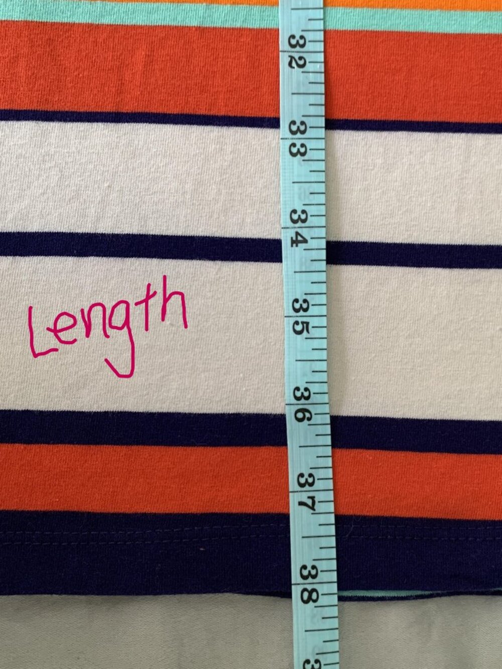 Olive & Oak Striped Maxi Skirt | Colorful Cotton Blend | Size Small - Picture 9 of 10